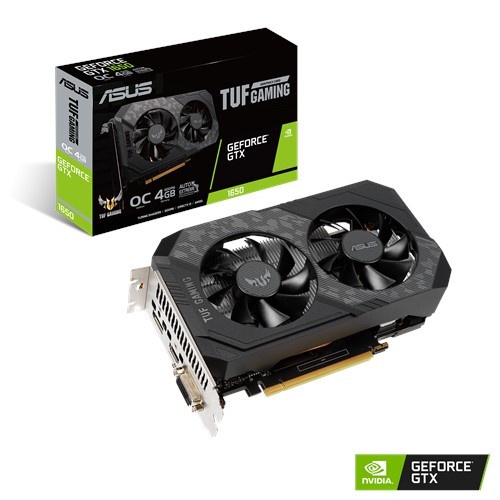 ASUS TUF GAMING GeForce GTX 1650 OC 4GB GDDR6 EDISI MANTAP