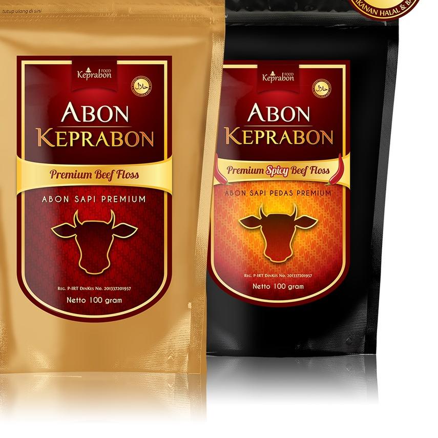 

۞ ABON KEPRABON - Abon Sapi Premium - Daging Sapi Original - Pedas dan Manis (Beef Floss) ♟