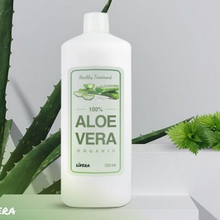 

❄ 550ml Aloe vera organic / Aloevera Extract / Ekstrak Lidah Buaya ◘