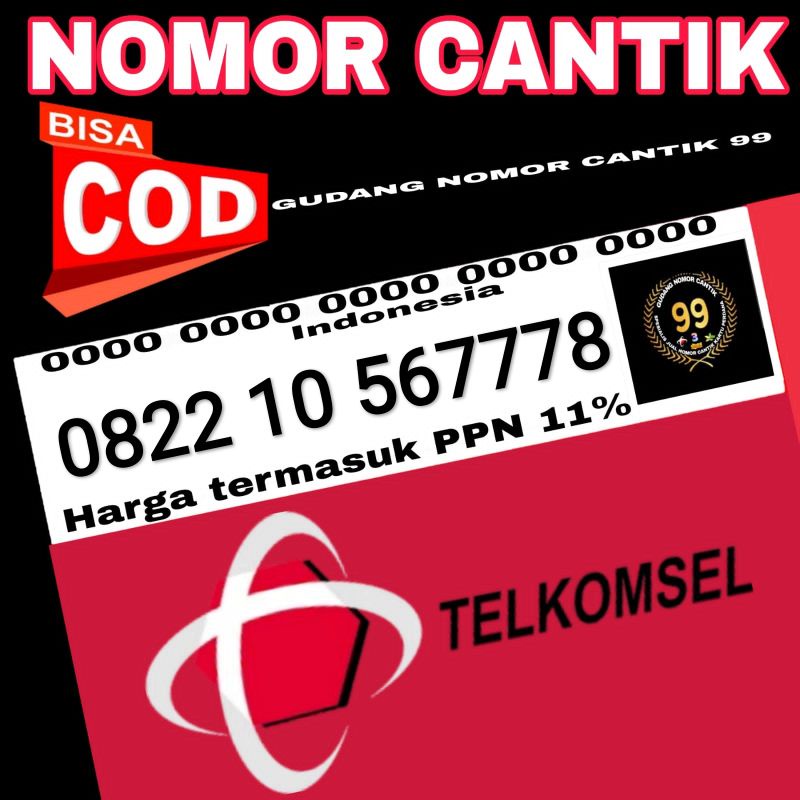 Nomor Cantik Simpati Prabayar Nomor Cantik berurutan