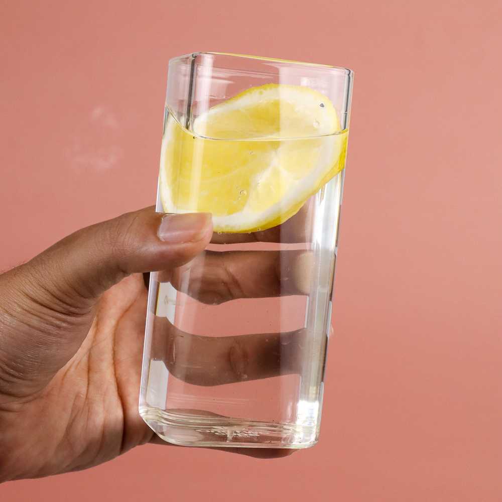 (BISA COD) FTIHSHP  Gelas Minuman Borosilicate Glass - KT-006