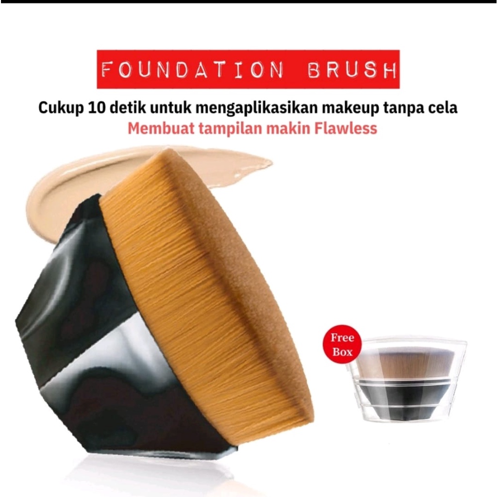 Kuas Make Up Magic Foundation Brush