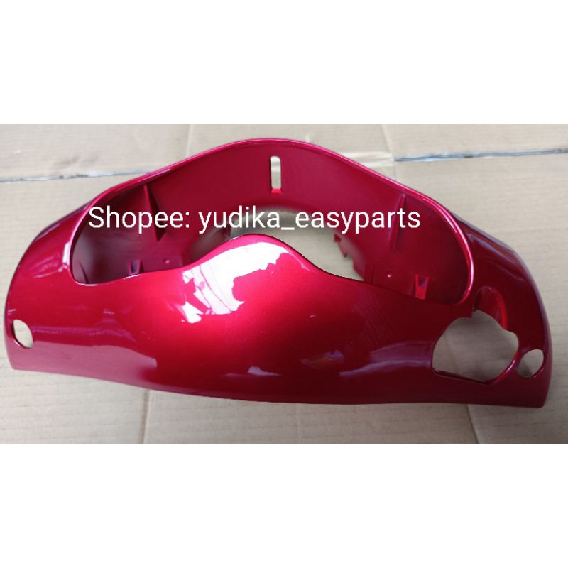 batok kepala depan kymco easy cakram (ready warna silver)