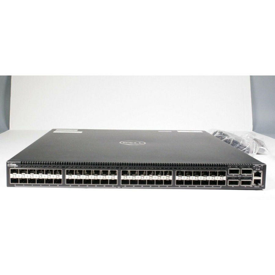 Dell Force10 S4810P-AC switch 48x 10GbE SFP+ 4x 40GbE 1xPSU PN W9C6F