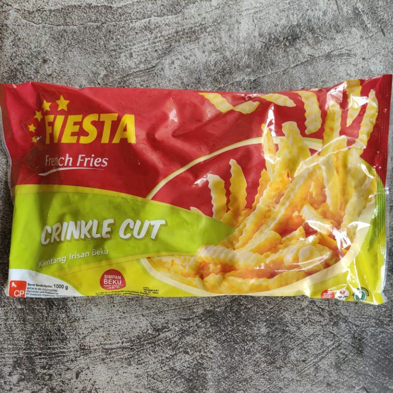 

FIESTA KENTANG GORENG BEKU CRINCLE CUT 1KG