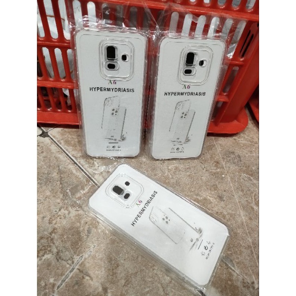 Softcase Samsung A6 2018 Silikon Casing Case Bening Pelindung Camera