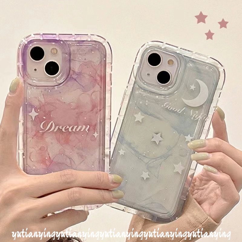 Langit Berbintang Stars Moon Case Untuk Redmi Note10s Note11 Note9 11 10 10s 11s Redmi 9A 10 9T 10A A1 9C NFC Note9 Note10 Clear Airbag Shockproof Soft TPU Cover