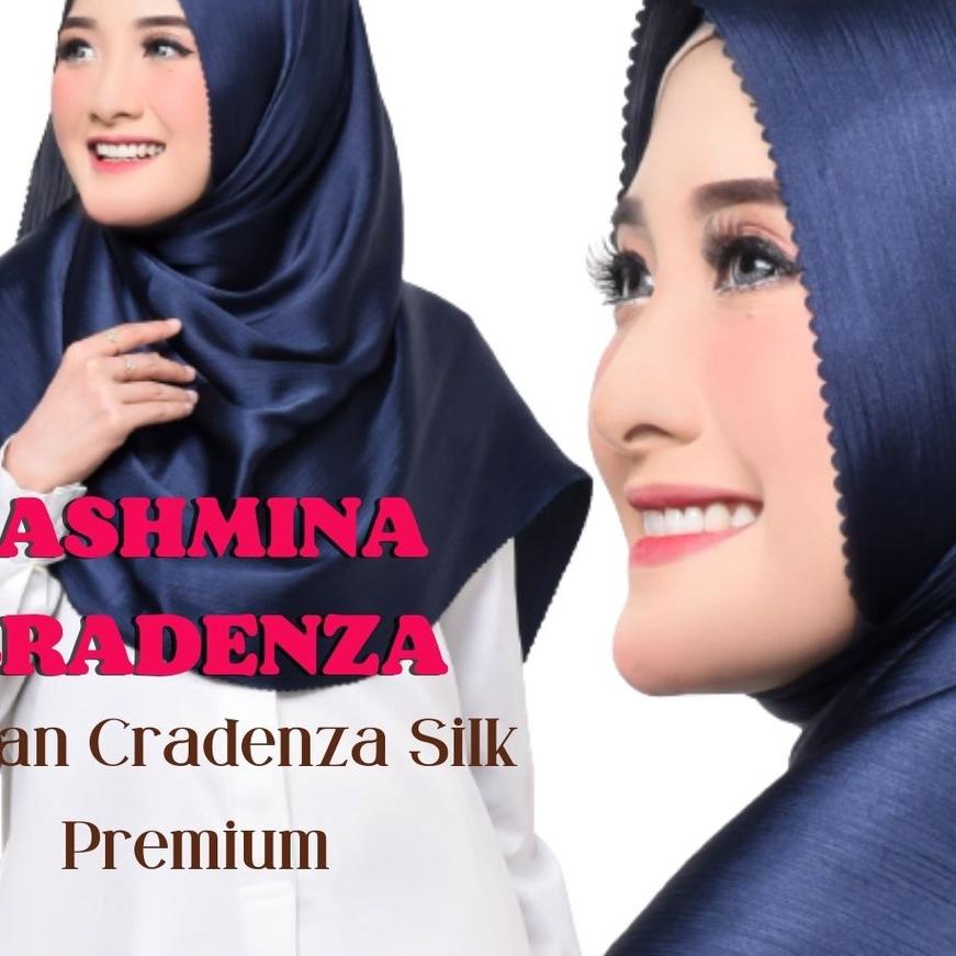 ♦ HIJAB PASHMINA CRADENZA SILK PREMIUM / PASHMINA TERBARU CRINKLE SILK PREMIUM LASER CUT ➣