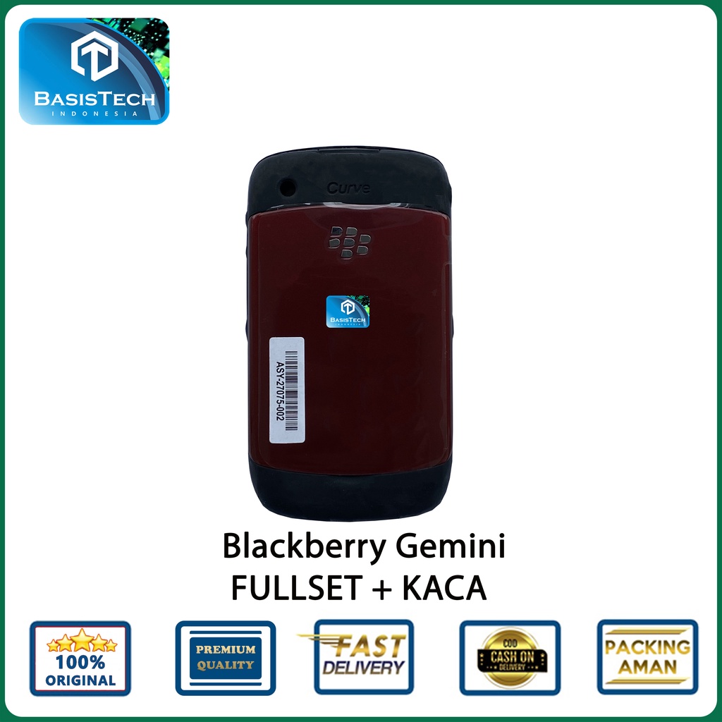 HOUSING CASING BLACKBERRY BB GEMINI 8520 FULLSET ORIGINAL QUALITY