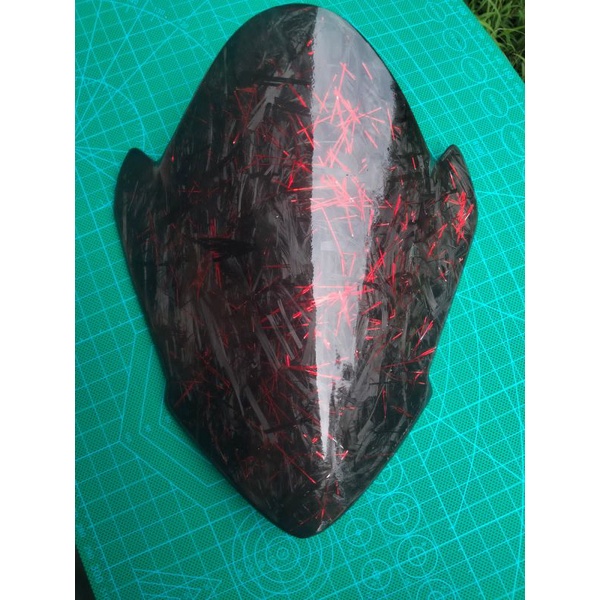 visor variasi Vixion/cb150r karbon forget