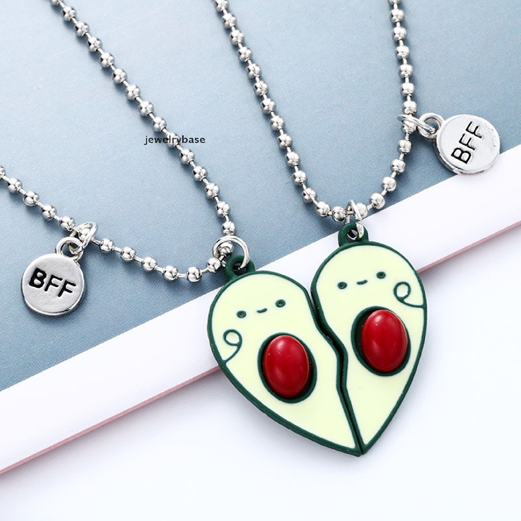 [jewelrybase] Kalung Anak Sepasang Alpukat Kalung Besi attract good friend BFF Nec Boutique