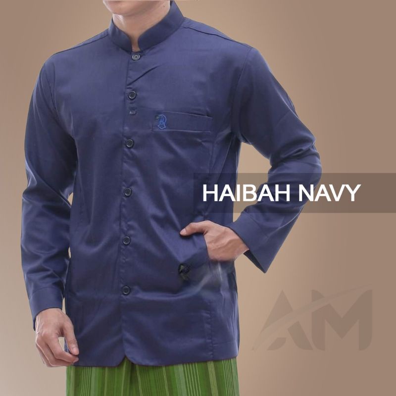 Baju Koko Jumbo Ukuran XXL Semi Jas Haibah Trompah Kafana