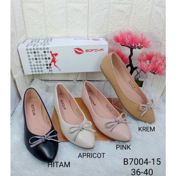 sepatu wedges Korea import wanita sofiya