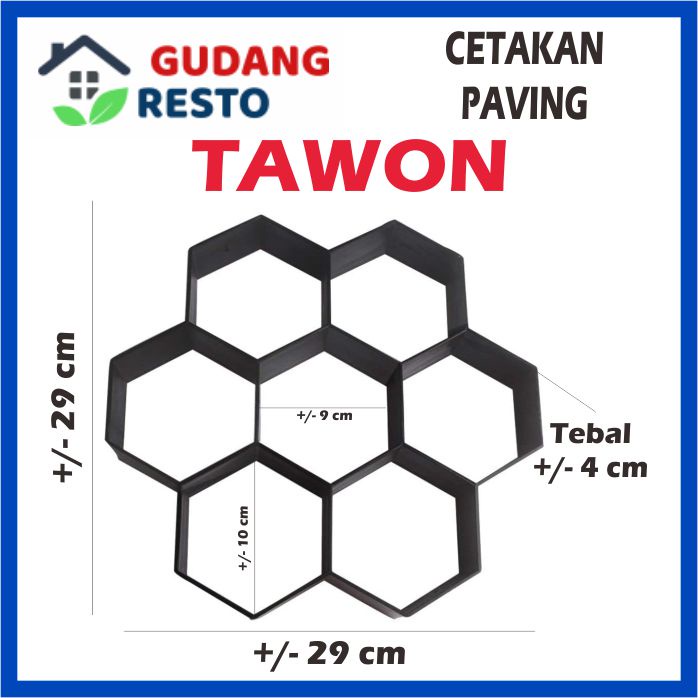 DIY CETAKAN PAVING BLOCK CETAKAN SEMEN MOLD JALAN TERAS TAMAN LANTAI CETAKAN PAVING BLOK MUDAH PRAKTIS