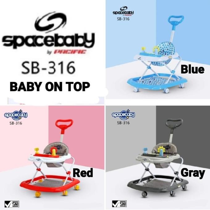Baby Walker Spacebaby SB 316 Space Baby