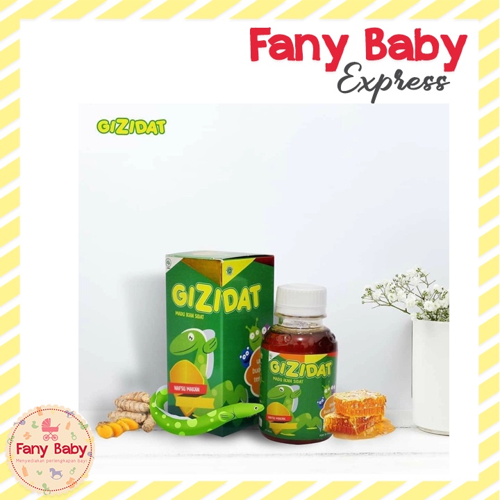 GIZIDAT MADU IKAN SIDAT + TEMULAWAK 130 ML