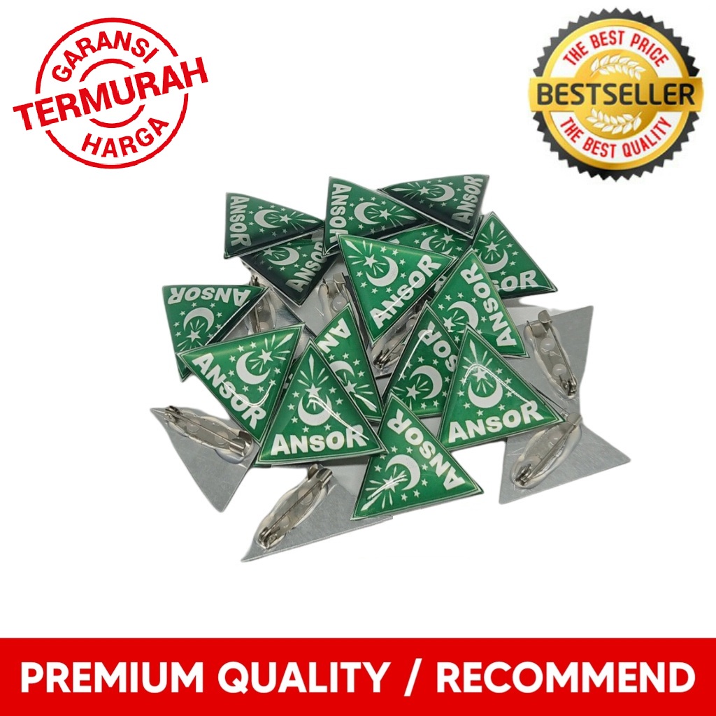 PIN ANSOR RESIN / LENCANA ANSOR FIBER / BROS ANSOR NU