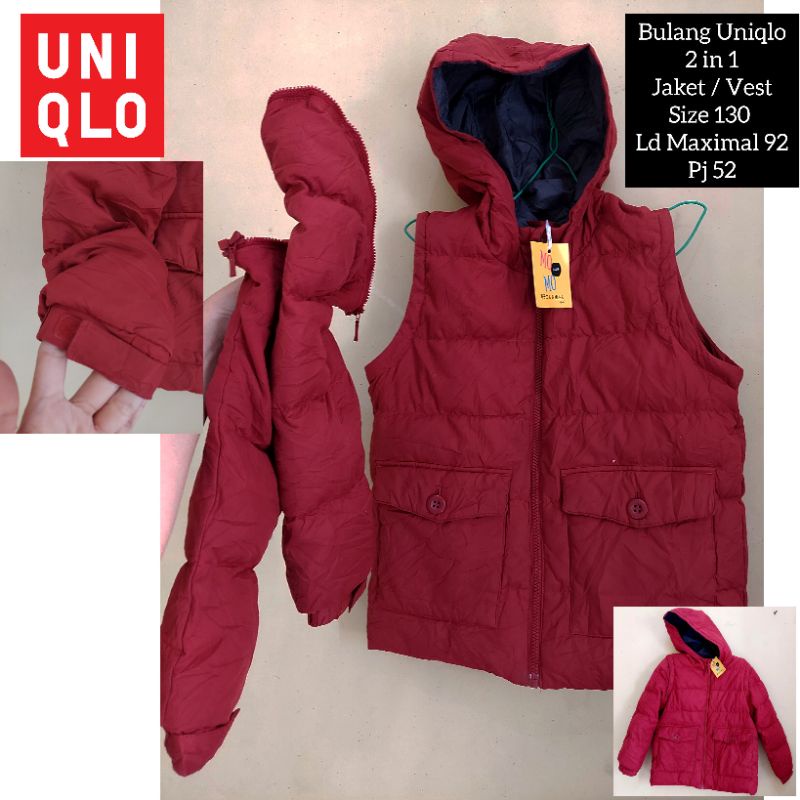 Jaket Parka / jaket winter anak / vest anak / jaket bulu angsa / jaket bulang / uniqlo bulang / puff