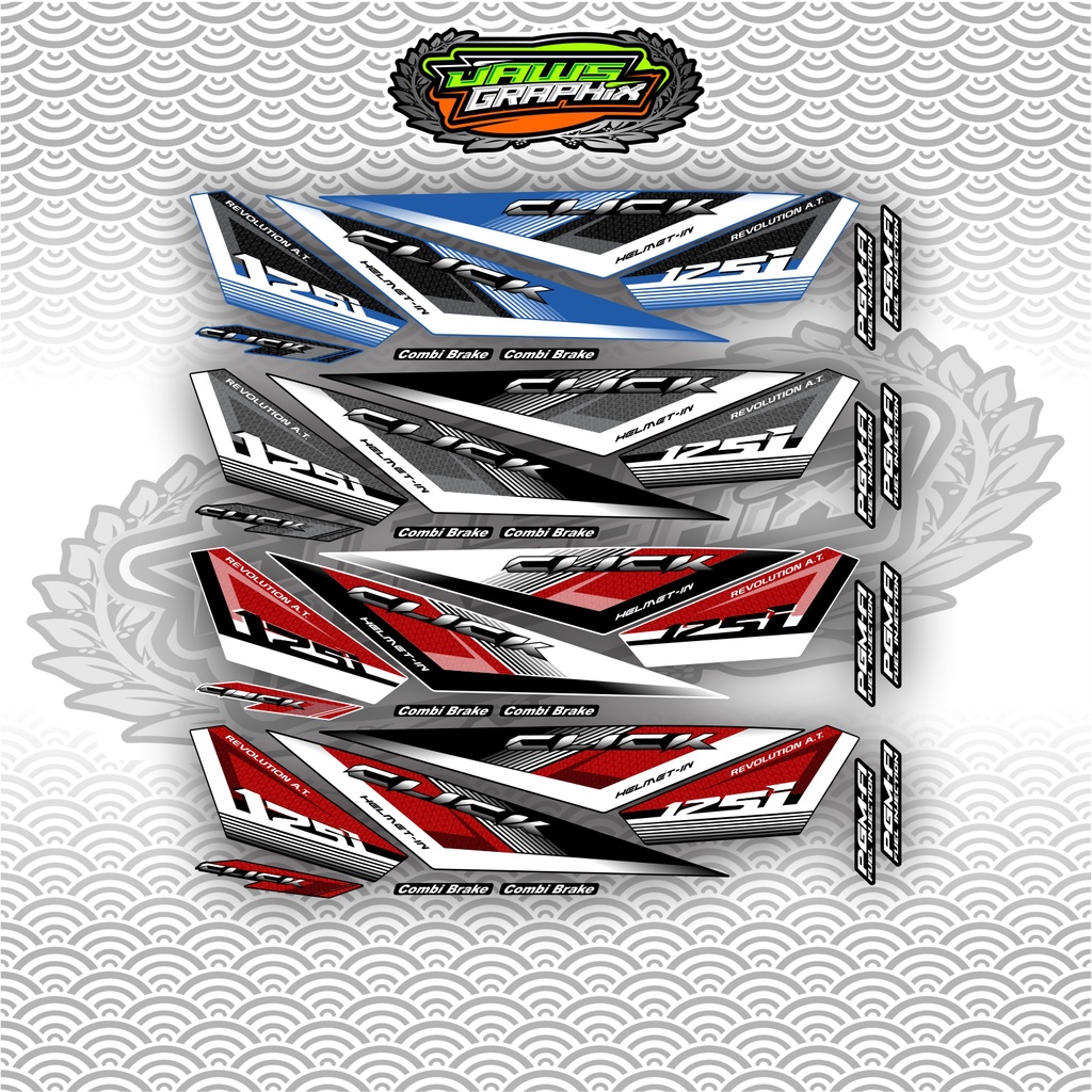 STRIPING VARIO 125 NEW click 125i 2015