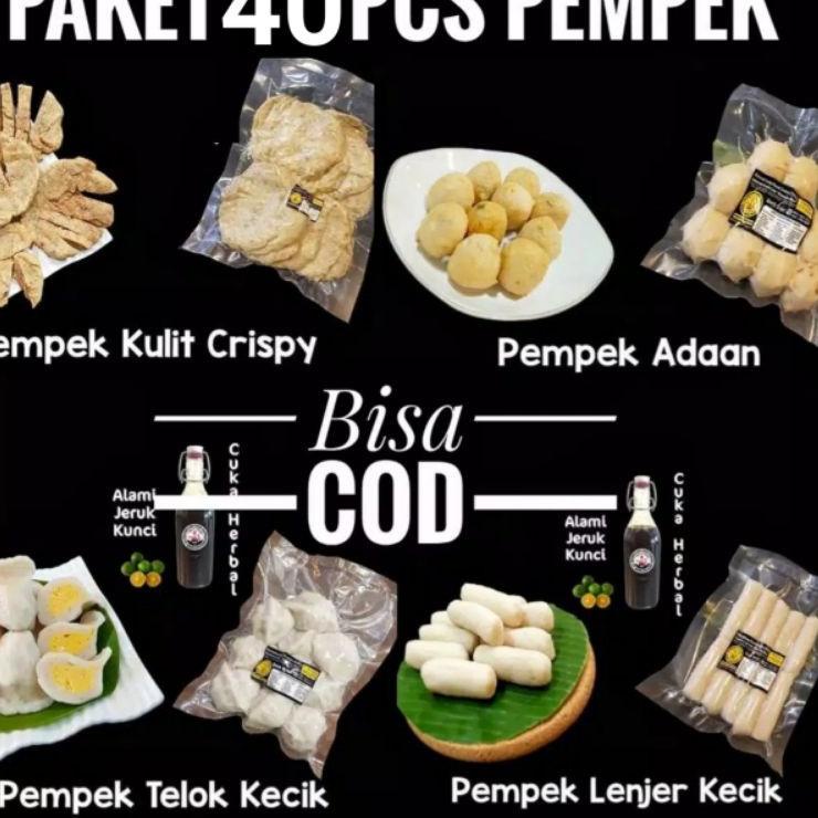 

Buruan Beli PEMPEK PALEMBANG KECIL PAKET CAMPUR 40PCS + CUKO