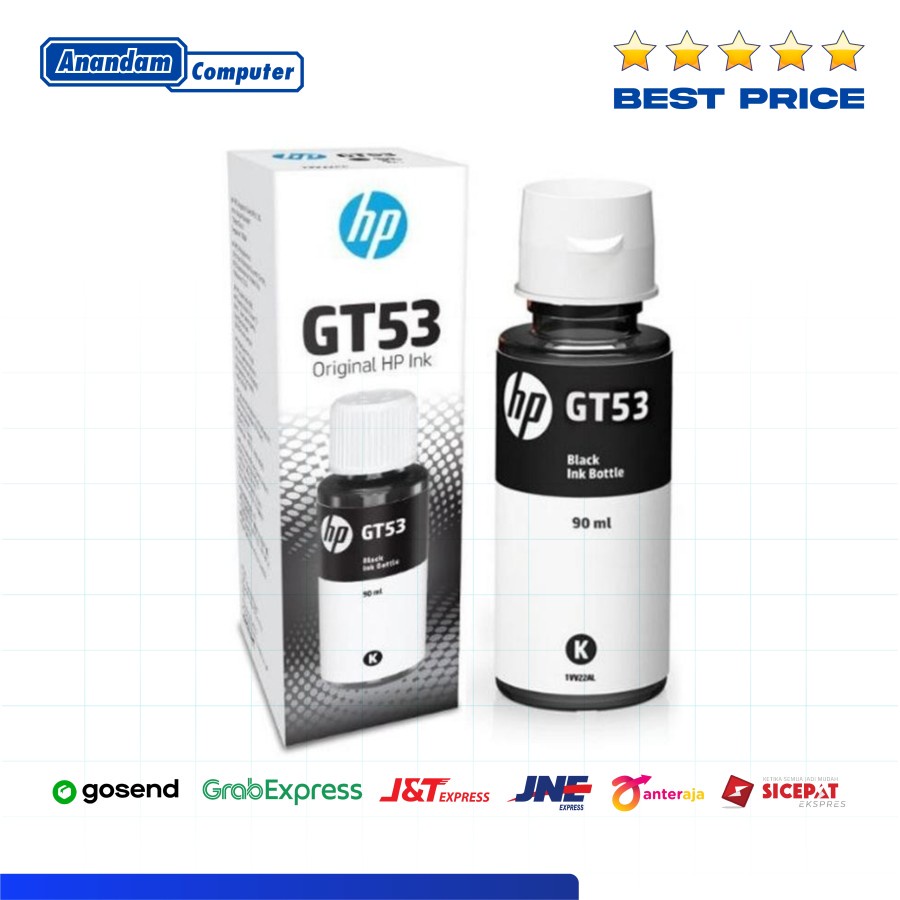 HP Tinta Original GT 53 Black