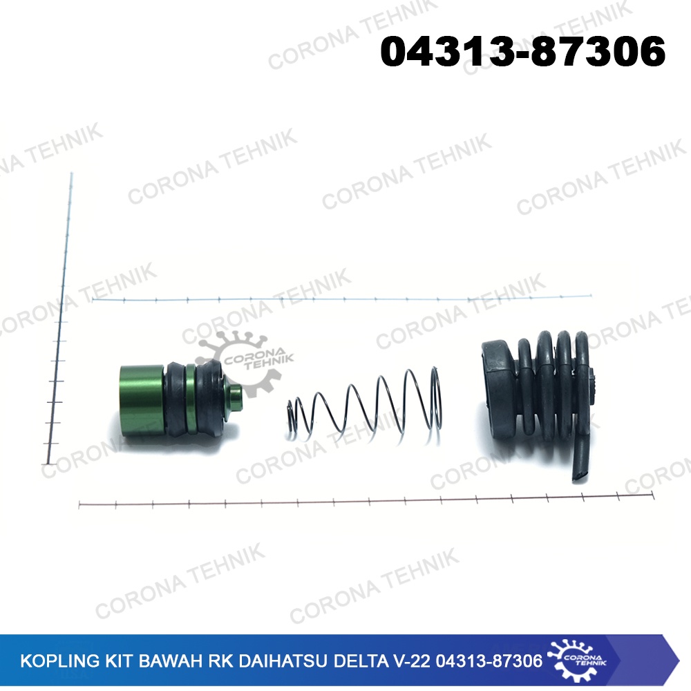 RK Daihatsu Delta V-22 - 04313-87306  Kopling Kit Bawah