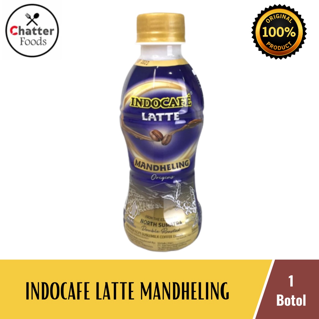 

Minuman Kopi Susu Indocafe Latte (Mandheling) Origins 200ml