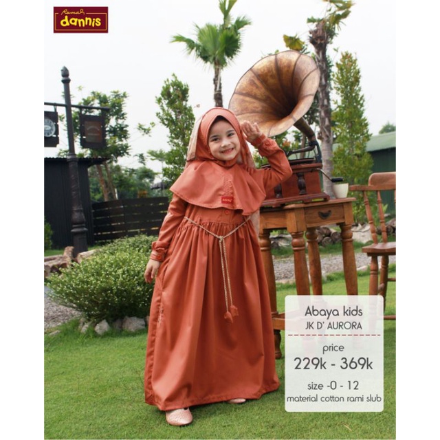 Sale dannis 25% / Jubah dan Taqwa D'aurora / dannis diskon / sarimbit dannis / gamis katun / baju mu