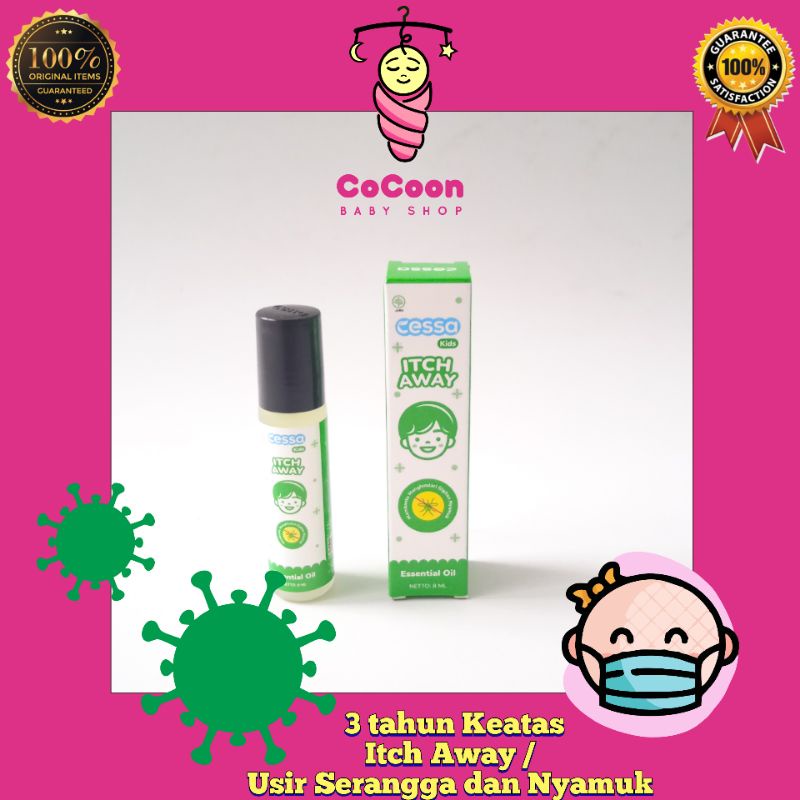 Essential Oil Pengusir Serangga Nyamuk Cesa Cessa Kids Kid Itch Away