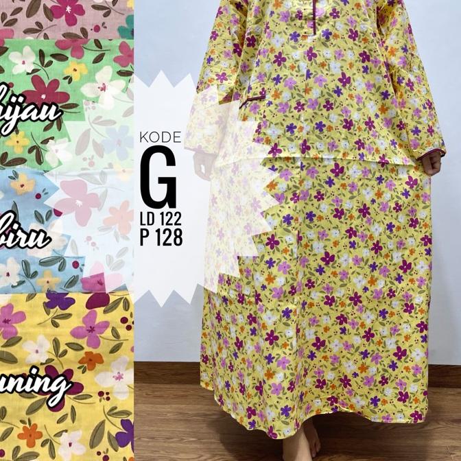 ➮ Longdress Daster Lengan Panjang Katun Jepang Lokal Pretty Girl Busui Bumil ☆
