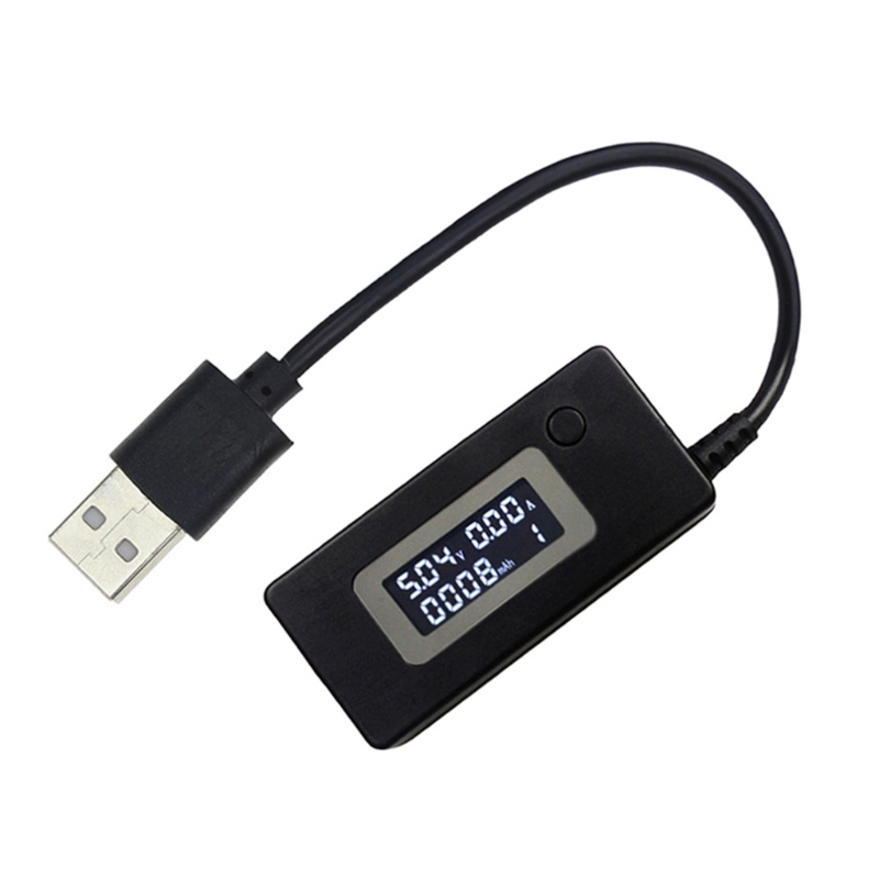 Btsg USB Mobile Power Capacity Tester Power Meter Tester Handphone Power- Monitor Panel