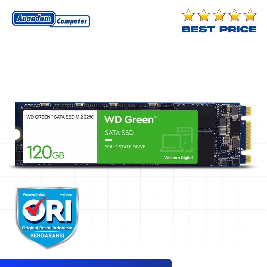 WD Green SSD 120GB 3D NAND M.2 SATA 2280