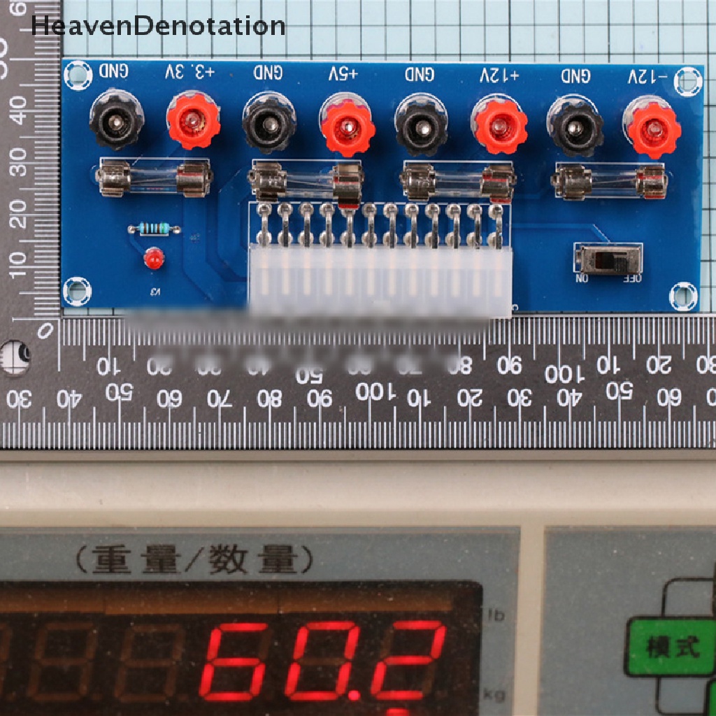 [HeavenDenotation] Xh-m229 Desktop PC Chassis Power ATX Transfer Ke Papan Adaptor Power Supply Sirkuit Outlet Modul Terminal Output HDV