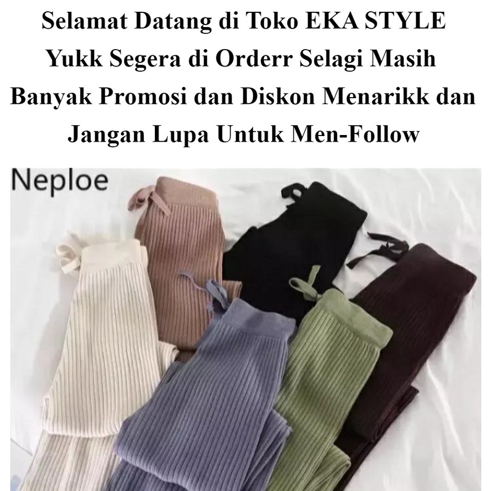 CELANA KULOT KNITT PREMIUM