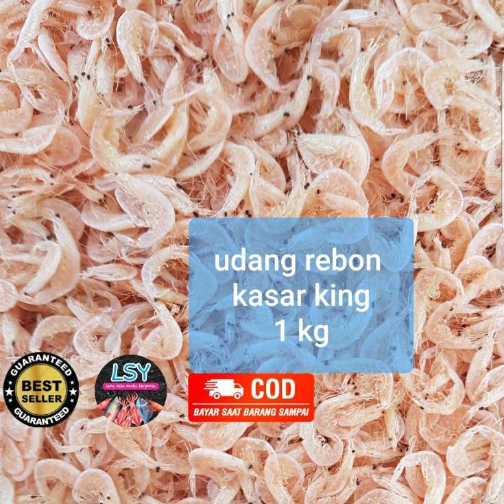 

❆ ikan asin udang rebon kasar super / hepi kasar 1kg ֍