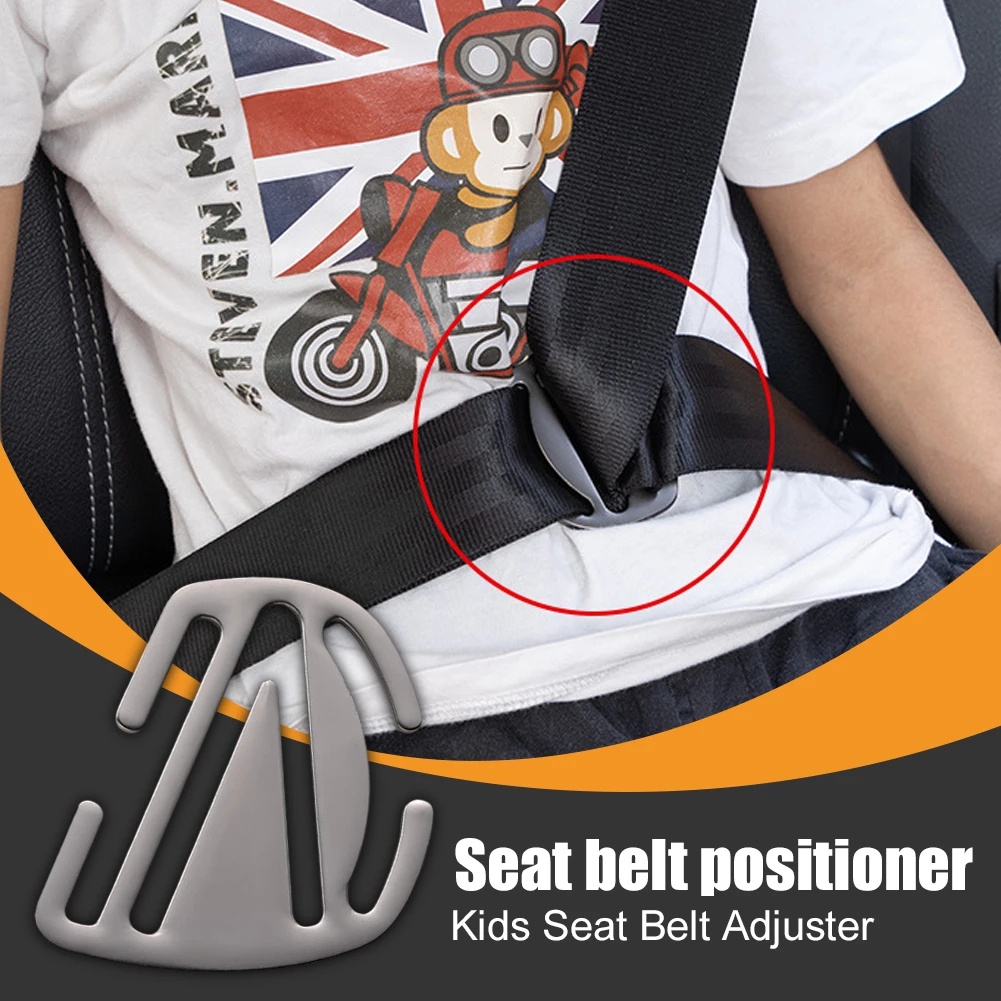 Stopper Penahan Penyesuaian Sabuk Pengaman Anak/Gesper Bahu Pengaman Kursi/Safety Belt Clip/Aksesoris Jok Mobil