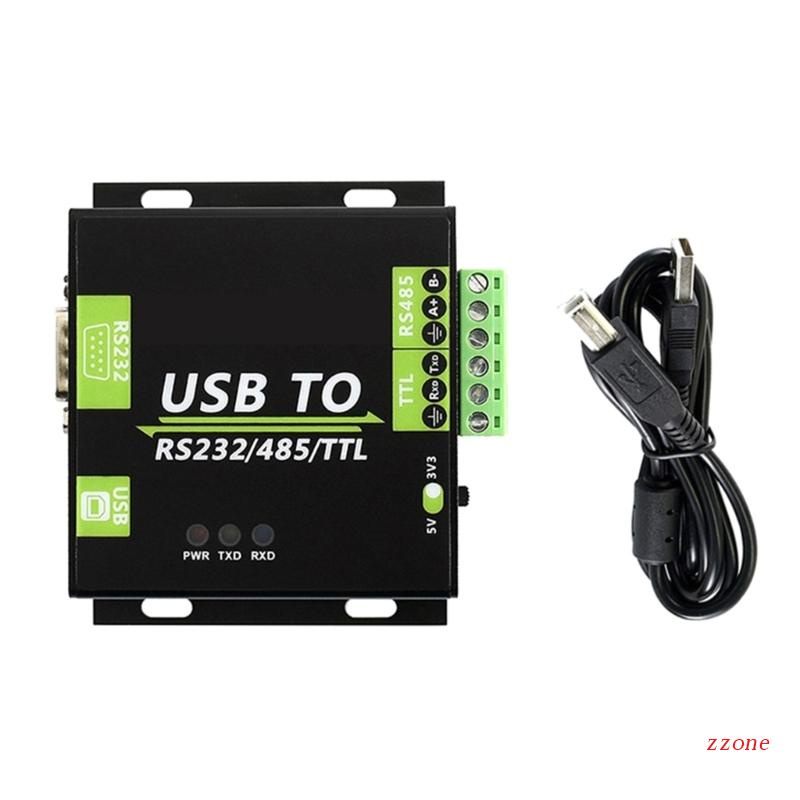 Zzz USB TO RS232 /485/TTL Industrial Isolated Converter FT232RL Konverter Chip