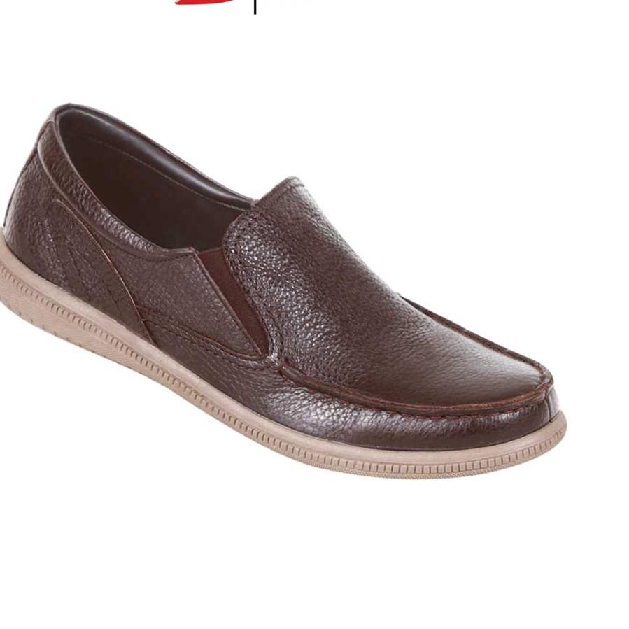 ◘ Zeintin - Sepatu Pantofel Pria Kulit Asli Sepatu Santai Slip On Sepatu Keja Sepatu santai Zeintin 