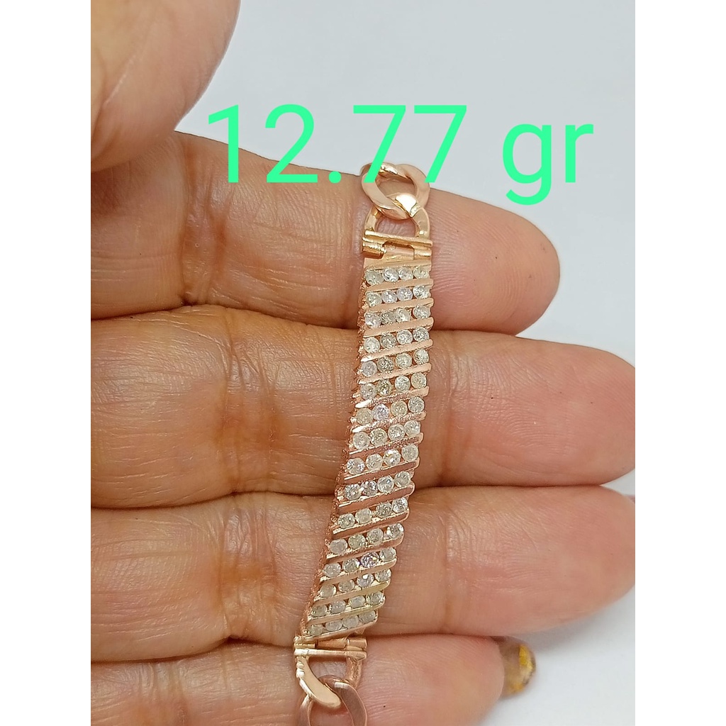 ACC gelang plat/Gelang plat berlian medan/gelang fashion wanita/gelang berlian medan