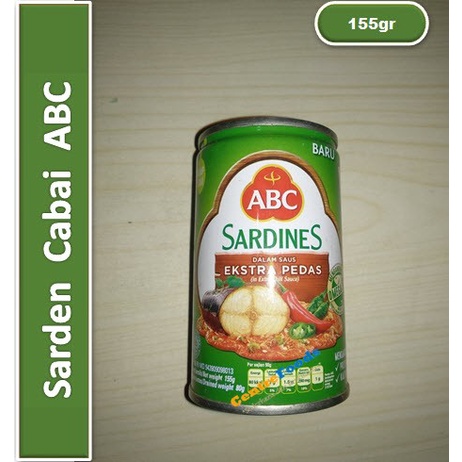 

Sarden Saus Cabai - ABC | 155gr [ Harga Per PCS ]