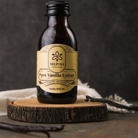 

❊ Melpona Pure Vanilla Extract Bourbon Ekstrak Vanili Murni Planifolia 100 ml 100ml ❇