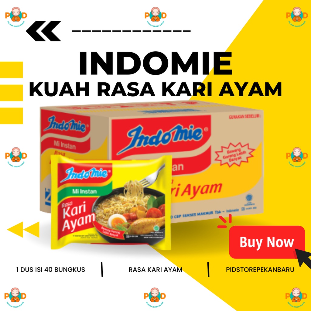 

1 DUS isi 40 bungkus ANEKA MIE INDOMIE INSTANT KARTON