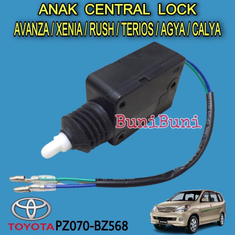 ANAK CENTRAL LOCK AVANZA / Modul Sentral Lock Mobil Avanza Xenia Rush Terios Calya Sigra Agya