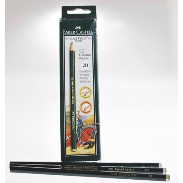 

BISA COD pensil faber castell 2b [pack]