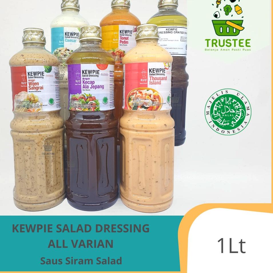 

✵ Kewpie Salad Dressing / Saus Siram Halal 1 liter ☎