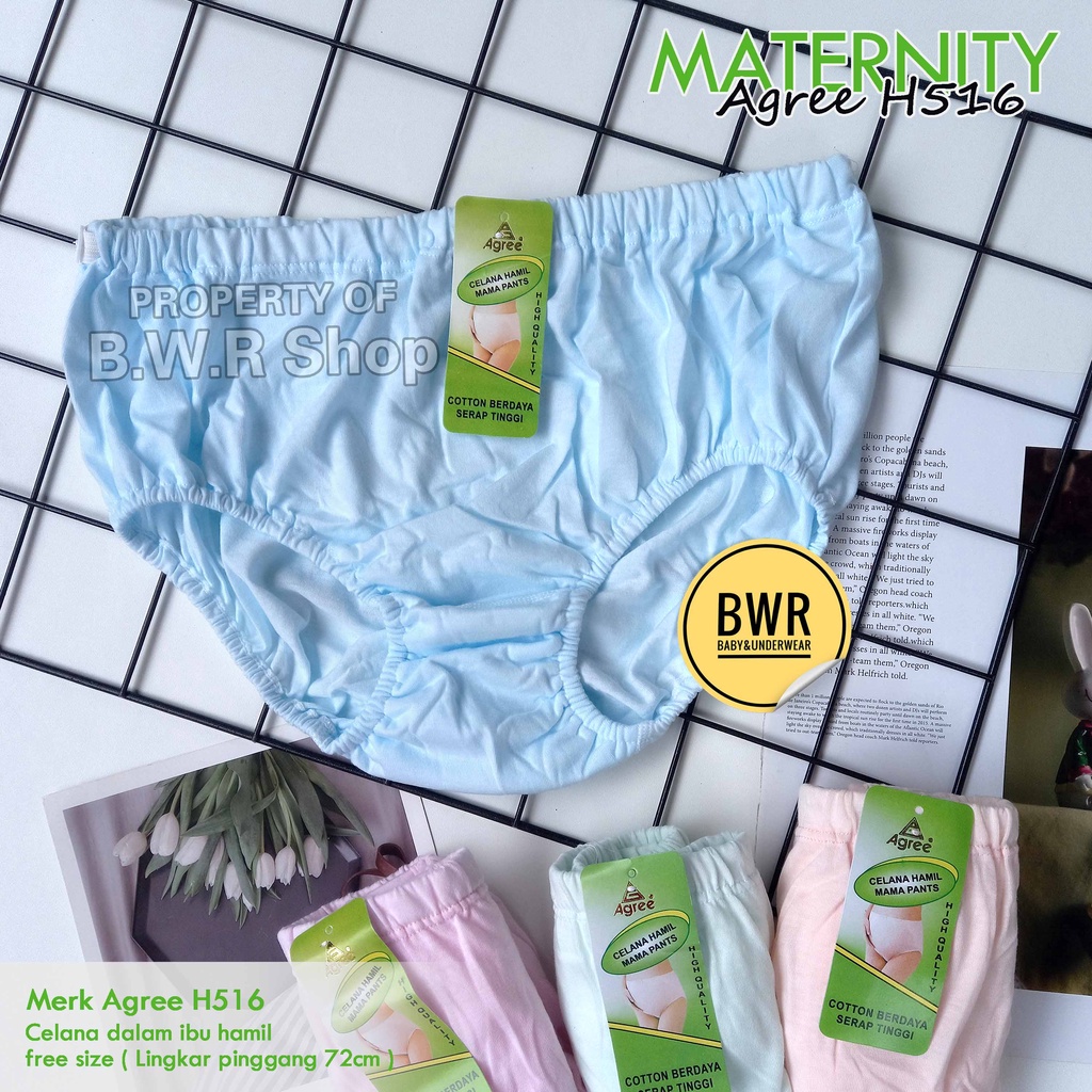 CD Hamil Maternity Pants Agree H516 / Celana Dalam Maternity Mamabel Pants Maxi Karet Adjustment | Bwr