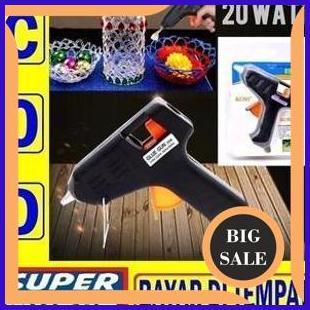 

last stok COD BAYAR DI TEMPAT Lem Tembak Lem Bakar Glue Gun Alat Mesin Lem Lilin BARANG DA