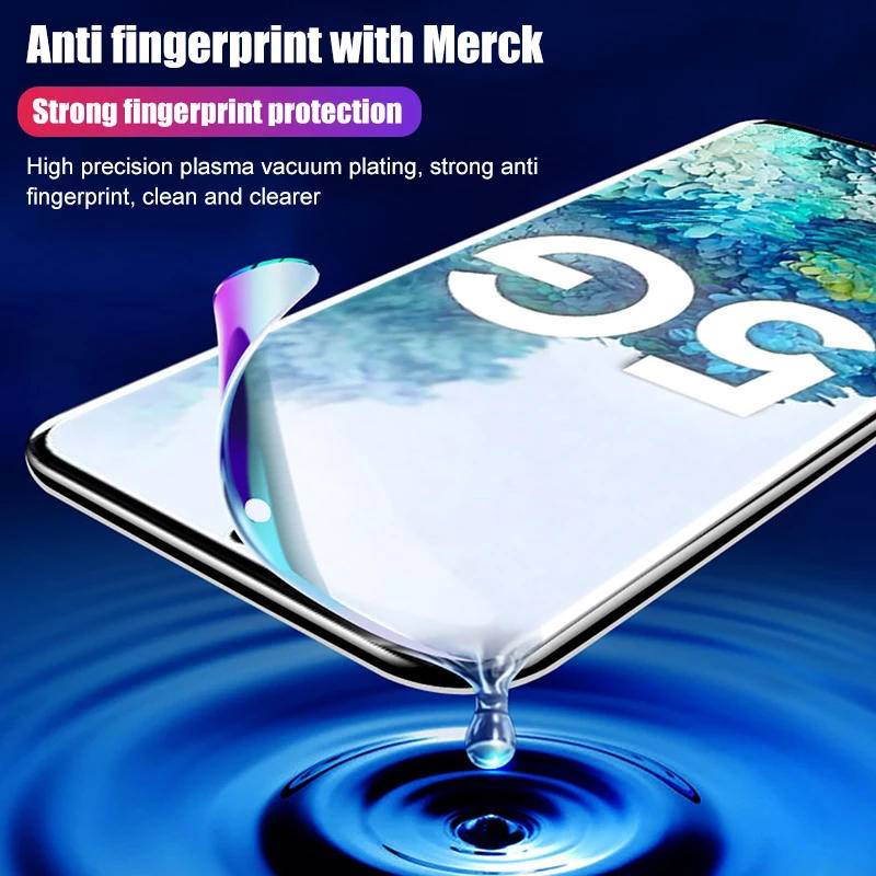 4pcs Untuk Samsung A12 A22 A32 A51 A52 A52S A71 A72 A03 A03S A13 A23 A33 A53 A73 A80 Plus S22 Ultra HD Hydrogel Film Untuk Samsung S21 S22 Plus Ultra FE