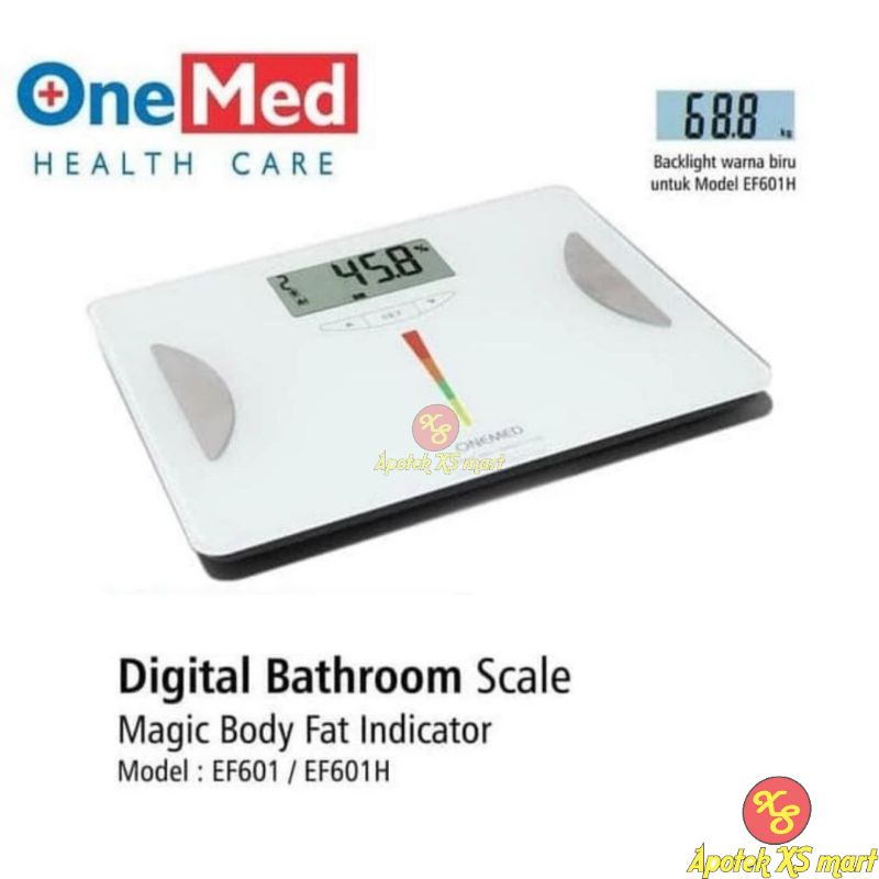 TIMBANGAN BADAN DIGITAL ONEMED EF 601 H AKURAT MUDAH DIPAKAI SENSITIF