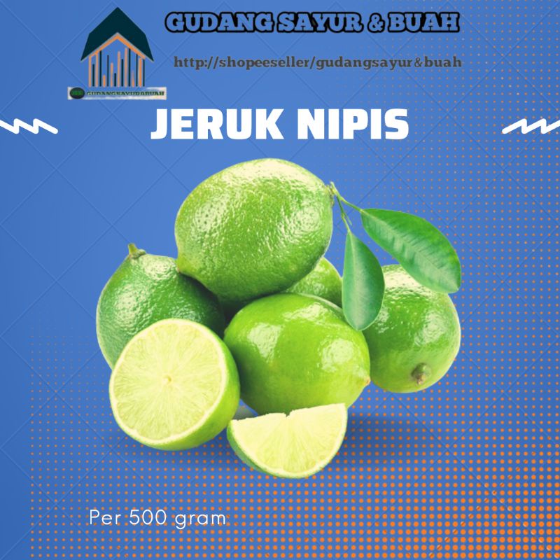 

Jeruk Nipis Fresh 500 gr